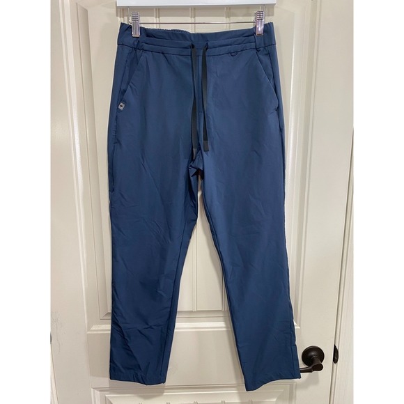 Figs Pants - Figs Pro Womens Pants Size Small/Petite Cargo Zip Blue Healthcare Nurse Workwear